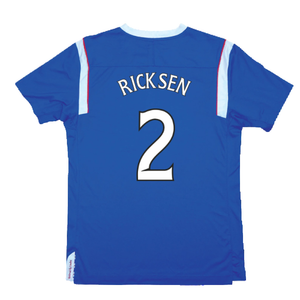 Rangers 2011-12 Home Shirt (Very Good) (Ricksen 2)_1