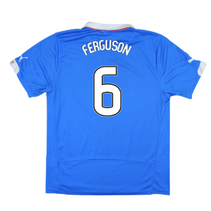 Rangers 2014-15 Home Shirt ((Excellent) L) (FERGUSON 6)_2