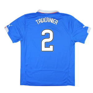 Rangers 2014-15 Home Shirt ((Excellent) L) (TAVERNIER 2)_2