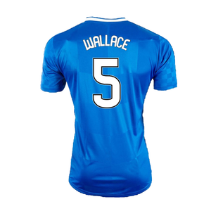 Rangers 2016-17 Home Shirt (S) (Excellent) (Wallace 5)_1