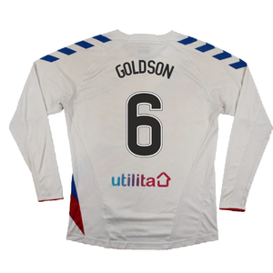 Rangers 2018-19 Long Sleeve Away Shirt (XS) (Excellent) (GOLDSON 6)_1