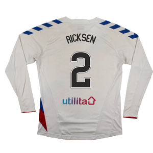 Rangers 2018-19 Long Sleeve Away Shirt (XS) (Excellent) (RICKSEN 2)_1