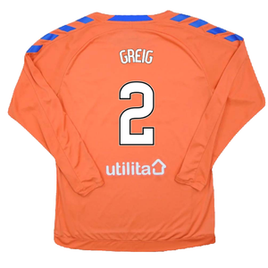 Rangers 2018-19 Long Sleeve Third Shirt (S) (Excellent) (GREIG 2)_1