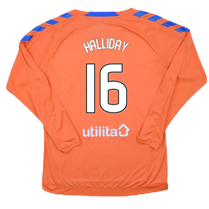 Rangers 2018-19 Long Sleeve Third Shirt (S) (Excellent) (Halliday 16)_1