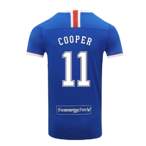 Rangers 2020-21 Home Shirt (S) (COOPER 11) (Excellent)_1