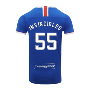 Rangers 2020-21 Home Shirt (S) (Mint) (Invincibles 55)_1