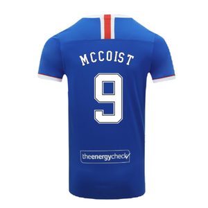 Rangers 2020-21 Home Shirt (XL) (MCCOIST 9) (Mint)_1