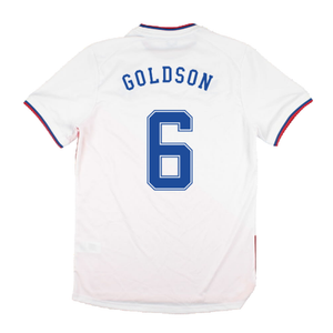 Rangers 2022-23 Away Shirt (Sponsorless) (M) (GOLDSON 6) (Excellent)_1