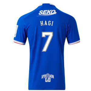 Rangers 2022-23 Home Shirt (XL) (Mint) (HAGI 7)_1