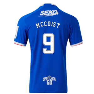 Rangers 2022-23 Home Shirt (XL) (Excellent) (MCCOIST 9)_1