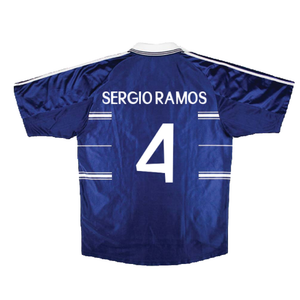 Real Madrid 1998-99 Away Shirt (L) (Very Good) (Sergio Ramos 4)_1