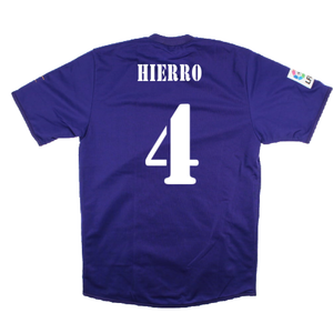 Real Madrid 2001-02 Anniversary Third Shirt (S) (Excellent) (Hierro 4)_1