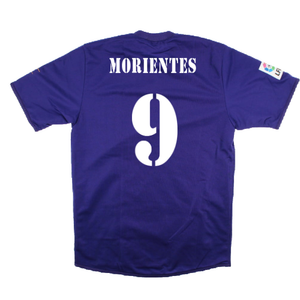 Real Madrid 2001-02 Anniversary Third Shirt (S) (Excellent) (Morientes 9)_1