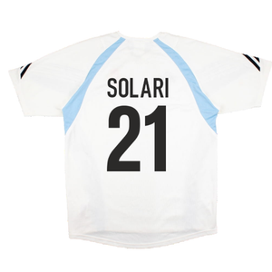 Real Madrid 2003-04 Adidas Training Shirt (L) (SOLARI 21) (Excellent)_1