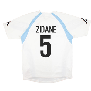 Real Madrid 2003-04 Adidas Training Shirt (L) (ZIDANE 5) (Excellent)_1