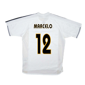 Real Madrid 2003-04 Home Shirt (S) (Good) (Marcelo 12)_1