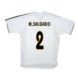 Real Madrid 2003-04 Home Shirt (S) (Good) (M.Salgado 2)_1