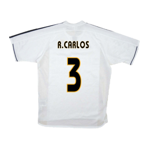 Real Madrid 2003-04 Home Shirt (M) (Good) (R.Carlos 3)_1