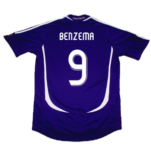 Real Madrid 2006-2007 Third Shirt (S) (Excellent) (Benzema 9)_1