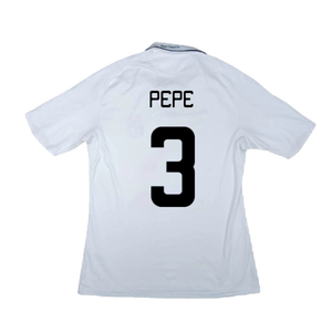 Real Madrid 2008-09 Home Shirt (L) (Very Good) (Pepe 3)_1