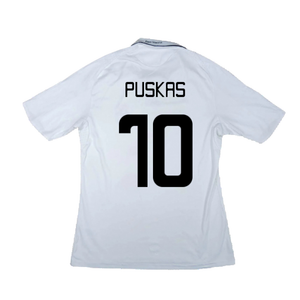 Real Madrid 2008-09 Home Shirt (L) (Very Good) (Puskas 10)_1