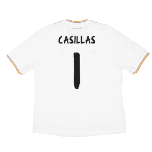 Real Madrid 2013-14 Home (M) (Very Good) (CASILLAS 1)_1