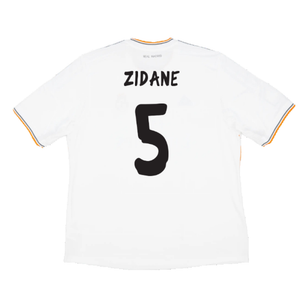 Real Madrid 2013-14 Home (M) (Very Good) (ZIDANE 5)_1