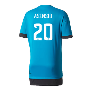 Real Madrid 2017-18 Adidas Champions League Training Shirt (2XL) (Asensio 20) (Excellent)_1