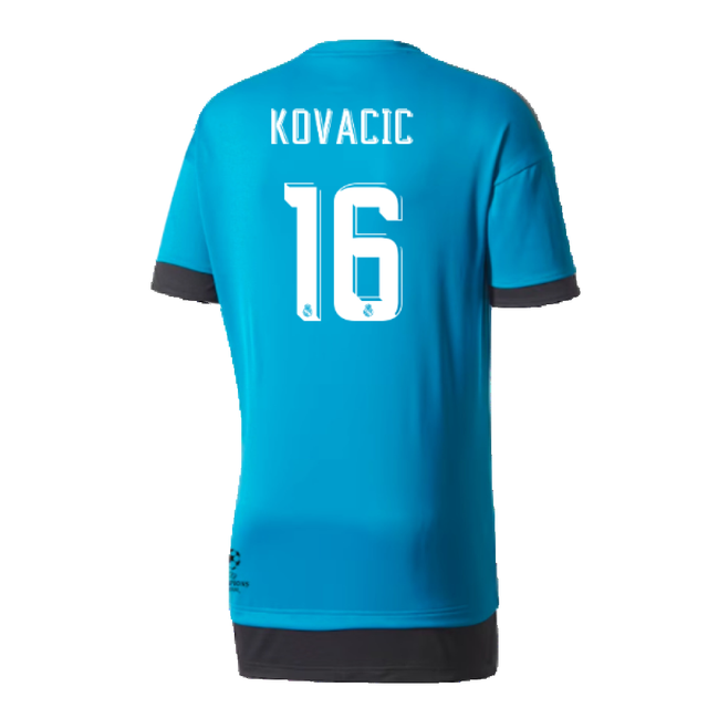 Real Madrid 2017-18 Adidas Champions League Training Shirt (2XL) (Kovacic 16) (Excellent)_1