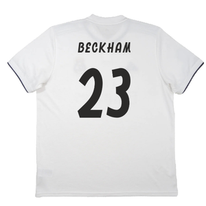 Real Madrid 2018-19 Home Shirt (S) (Very Good) (Beckham 23)_2