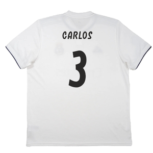 Real Madrid 2018-19 Home Shirt (S) (Very Good) (Carlos 3)_2