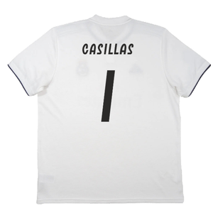 Real Madrid 2018-19 Home Shirt (S) (Very Good) (Casillas 1)_2
