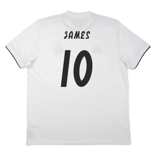 Real Madrid 2018-19 Home Shirt (S) (Very Good) (James 10)_2