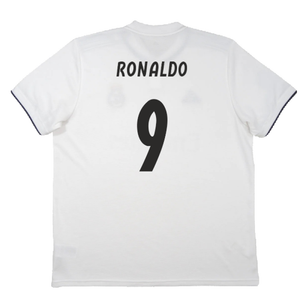 Real Madrid 2018-19 Home Shirt (S) (Very Good) (Ronaldo 9)_2