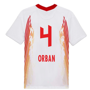 Red Bull Leipzig 2020-21 Home Shirt ((Excellent) S) (ORBAN 4)_2