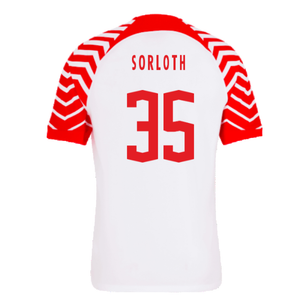 Red Bull Leipzig 2023-24 Home Shirt (L) (Sorloth 35) (Good)_1