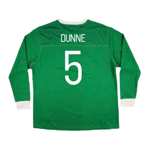 Republic of Ireland 2011-12 Long Sleeve Home Shirt (2XL) (Excellent) (Dunne 5)_1