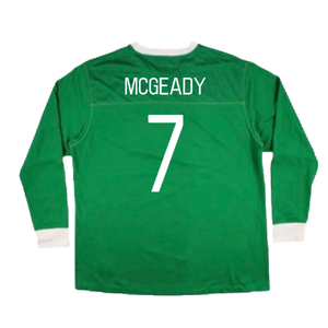 Republic of Ireland 2011-12 Long Sleeve Home Shirt (2XL) (Excellent) (McGeady 7)_1