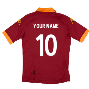 Roma 2012-13 Home Shirt (MB) (Your Name 10) (Very Good)_1