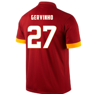 Roma 2014-15 Home Shirt (L) (Excellent) (Gervinho 27)_1