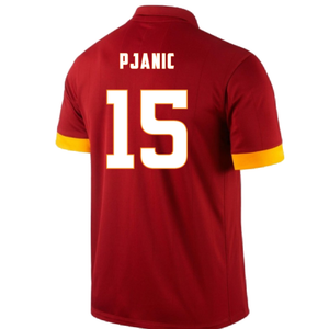 Roma 2014-15 Home Shirt (L) (Excellent) (Pjanic 15)_1