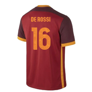 Roma 2015-16 Home Shirt (S) (Very Good) (De Rossi 16)_1