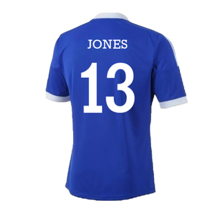 Schalke 2012-14 Home Shirt (XL) (Good) (Jones 13)_1