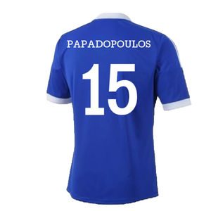 Schalke 2012-14 Home Shirt (XL) (Good) (Papadopoulos 15)_1