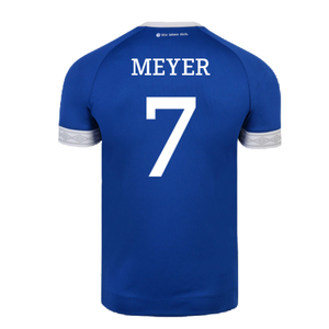 Schalke 2018-19 Home Shirt (2XL) (Excellent) (Meyer 7)_1