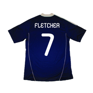 Scotland 2010-11 Home Shirt (Excellent) (Fletcher 7)_1