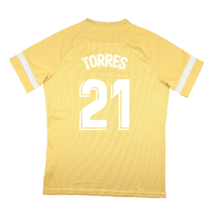 Sevilla 2021-22 Nike Training Shirt (L) (TORRES 21) (Excellent)_1