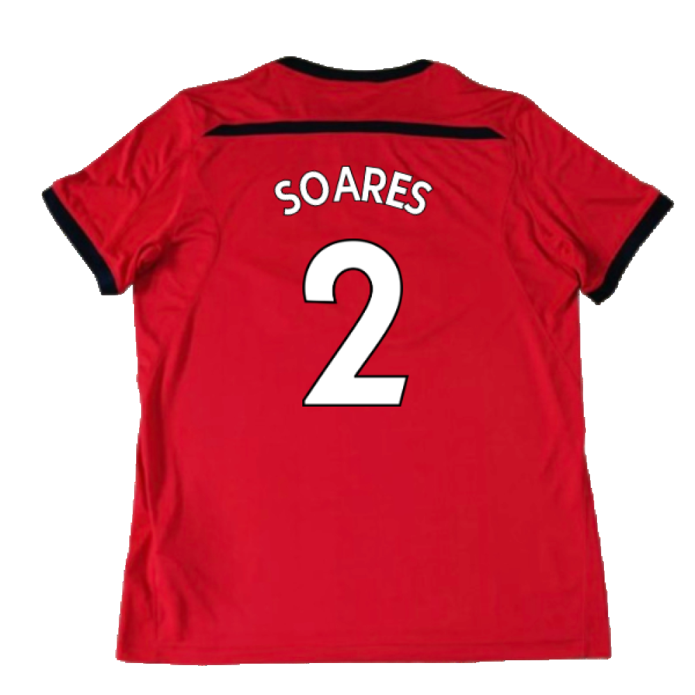 Southampton 2018-19 Home Shirt (Excellent) (Soares 2)_1