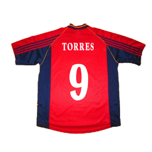 Spain 1998-99 Home Shirt (XL) (Excellent) (TORRES 9)_1