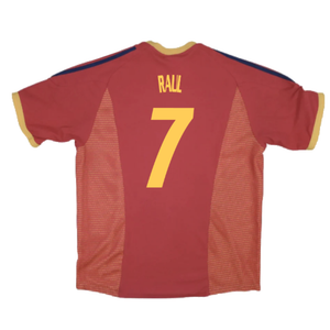 Spain 2002-04 Home Shirt (Good) (Raul 7)_1